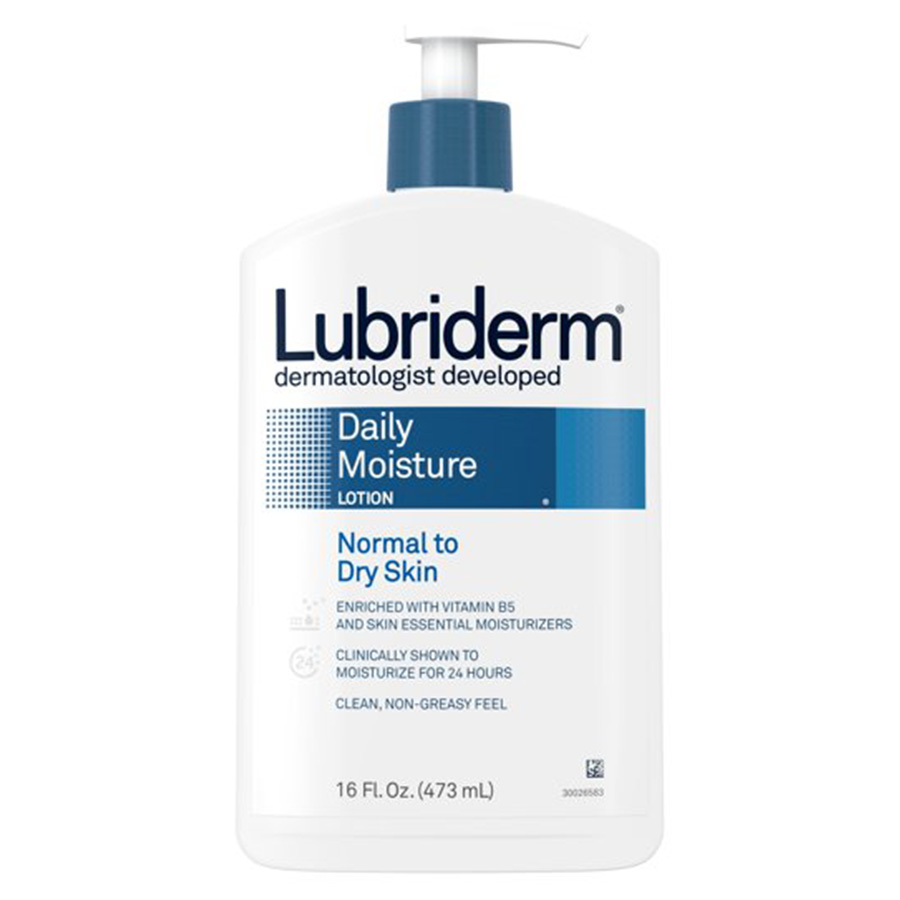 LUBRIDERM LOTION 16 OZ DAILY MOISTURE ALL SKIN TYPE SHEA BUTTER LIGHTLY SCENTED W/PUMP
