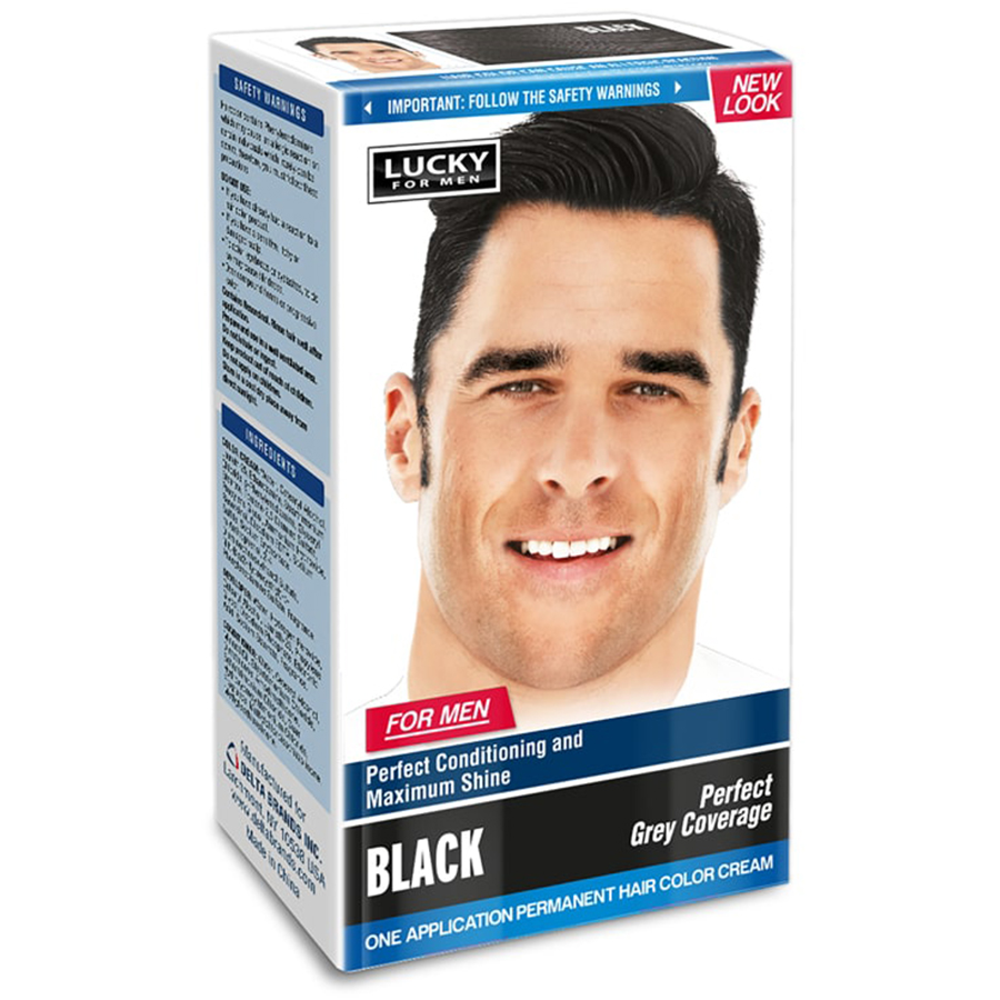 LUCKY HAIR COLOR MENS BLACK
