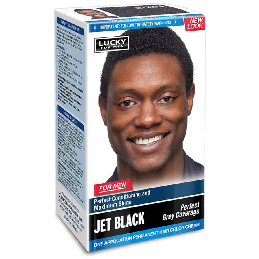 LUCKY HAIR COLOR MENS JET BLACK