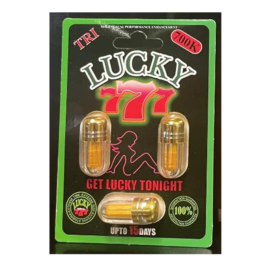LUCKY MALE ENHANCEMENT 1 CT 777 TRIPLE