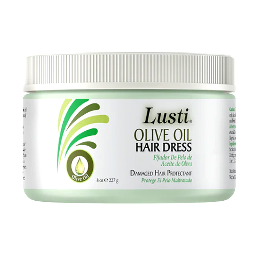 LUSTI HAIR DRESS 8 OZ OLIVE OIL