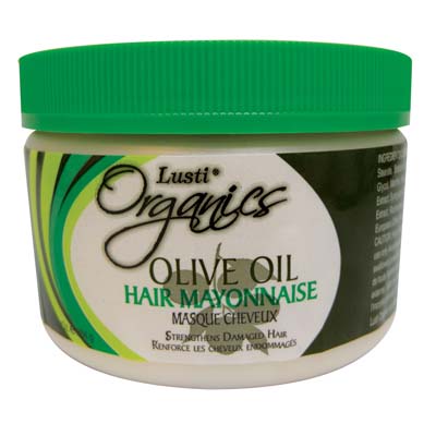 LUSTI ORGANICS HAIR MAYONNAISE 8 OZ OLIVE OIL