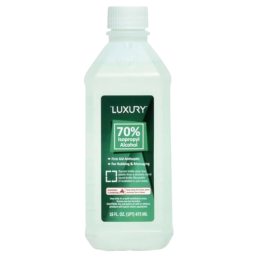LUXURY ISOPROPLY ALCOHOL 16 OZ WHITE 70%