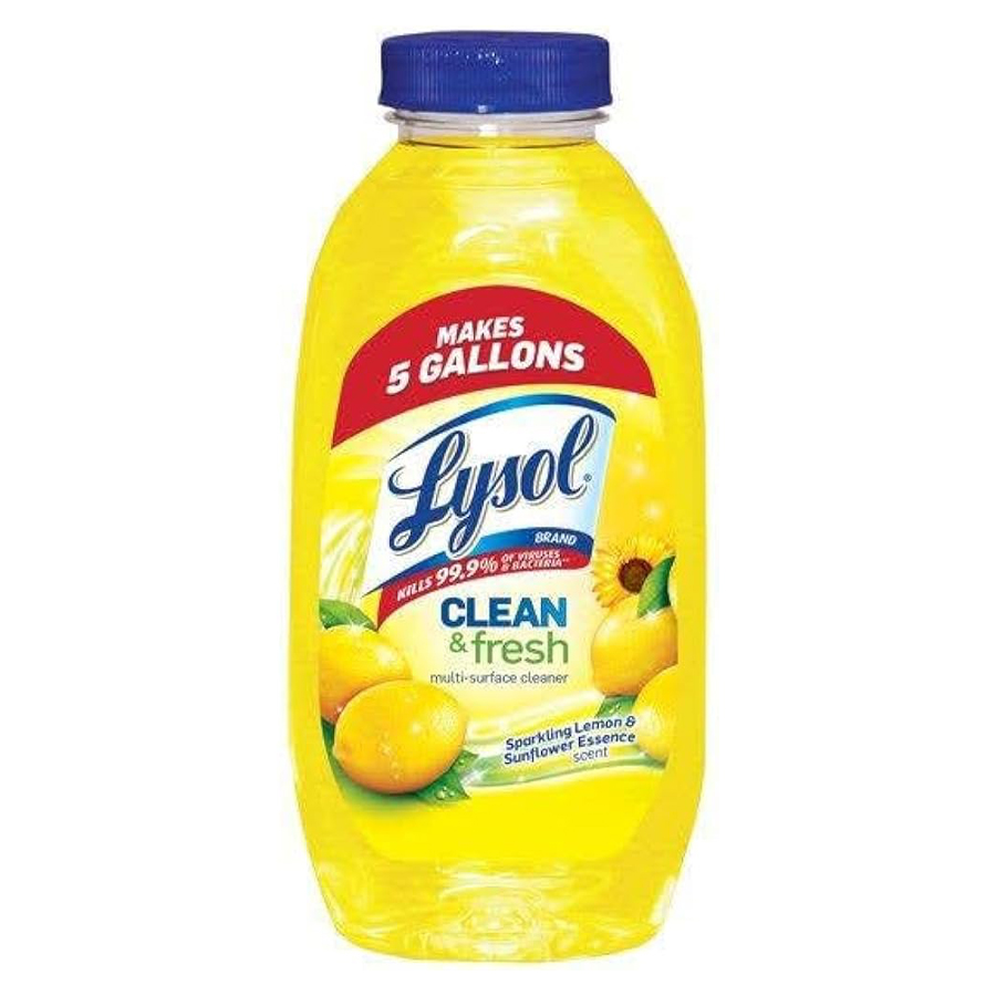 LYSOL MULTI SURFACE CLEANER 10.75 OZ SPARKL ING LEMON & SUNFLOWER ESSENCE