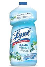 LYSOL MULTI SURFACE CLEANER 40 OZ POURABLE COOL ADIRONDACK AIR