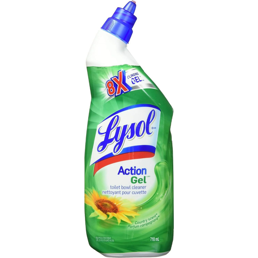 LYSOL TOILET BOWL GEL CLEANER 710 ML COUNTRY SCENT