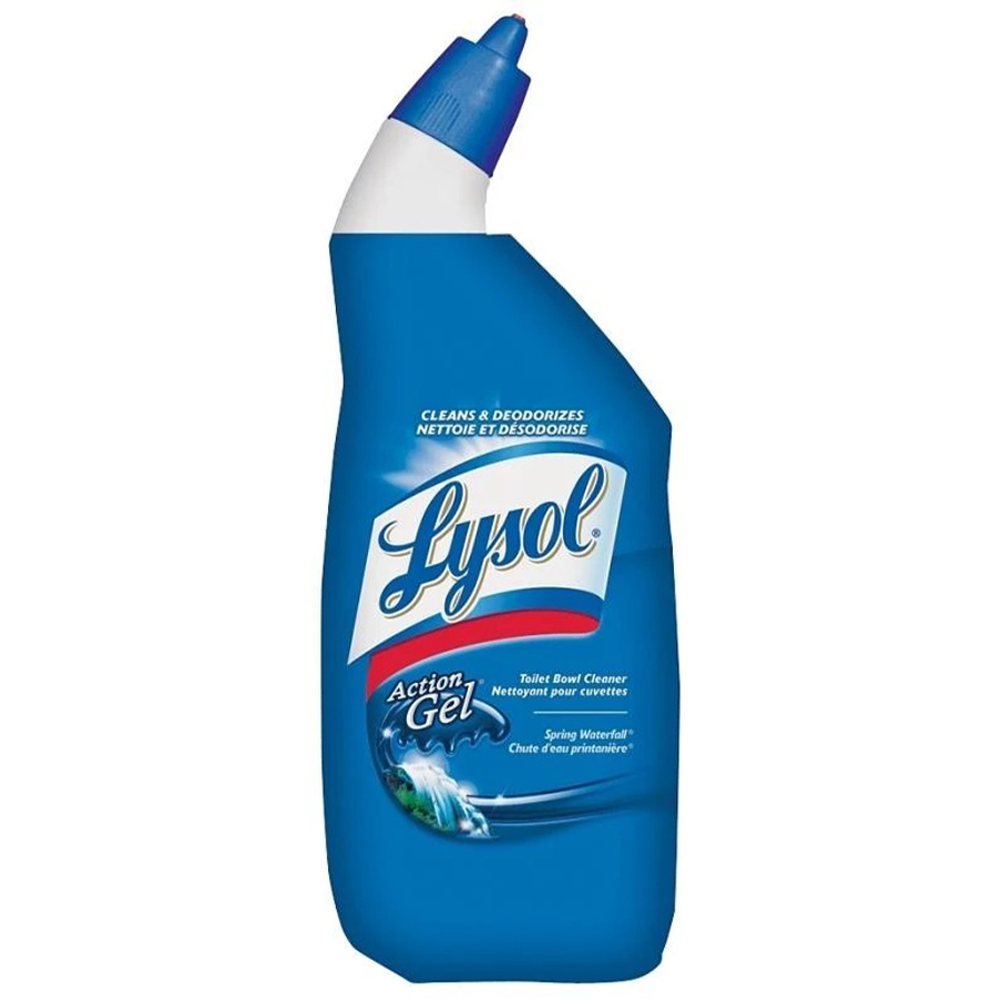 LYSOL TOILET BOWL GEL CLEANER 710 ML SPRING WATERFALL