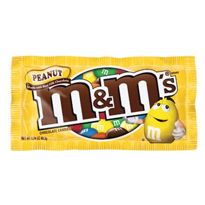 M&M PEANUT 1.74 OZ SINGLE BAG