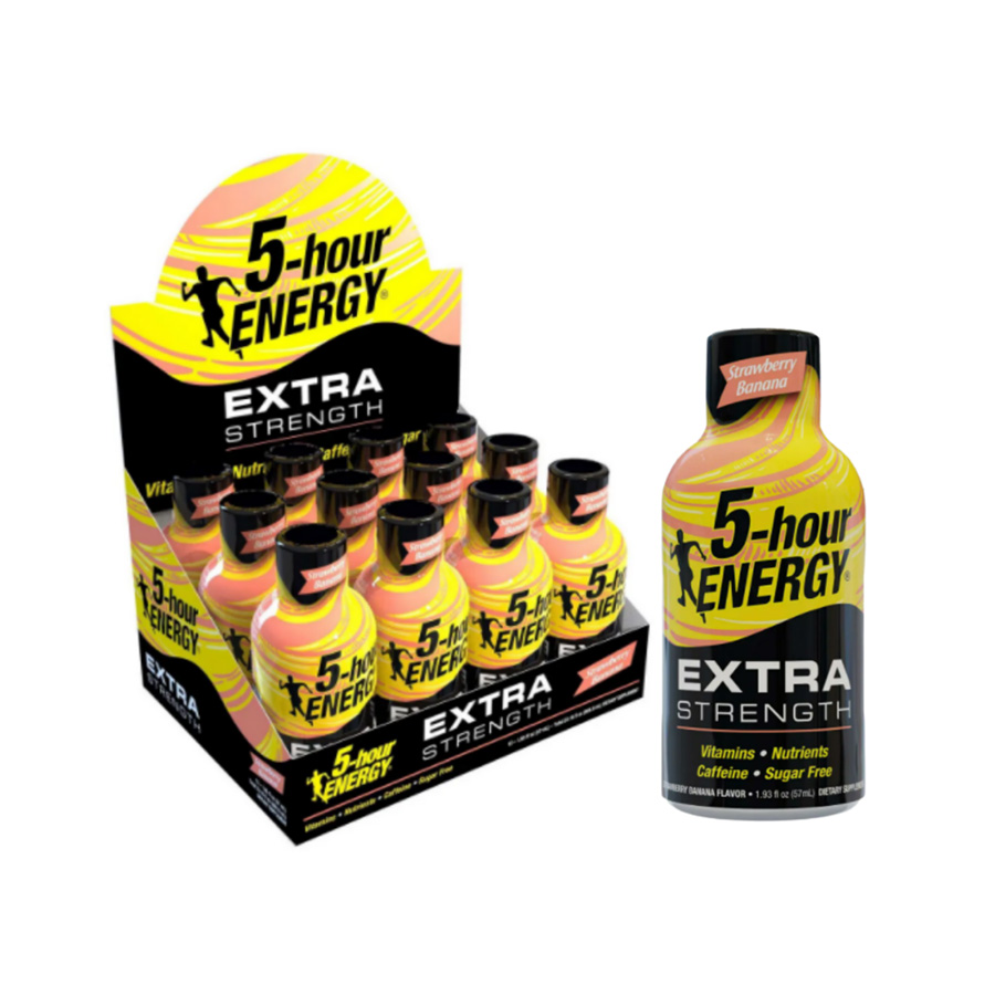 5 HOUR ENERGY 1.93 OZ EXTRA STRAWBERRY BANANA