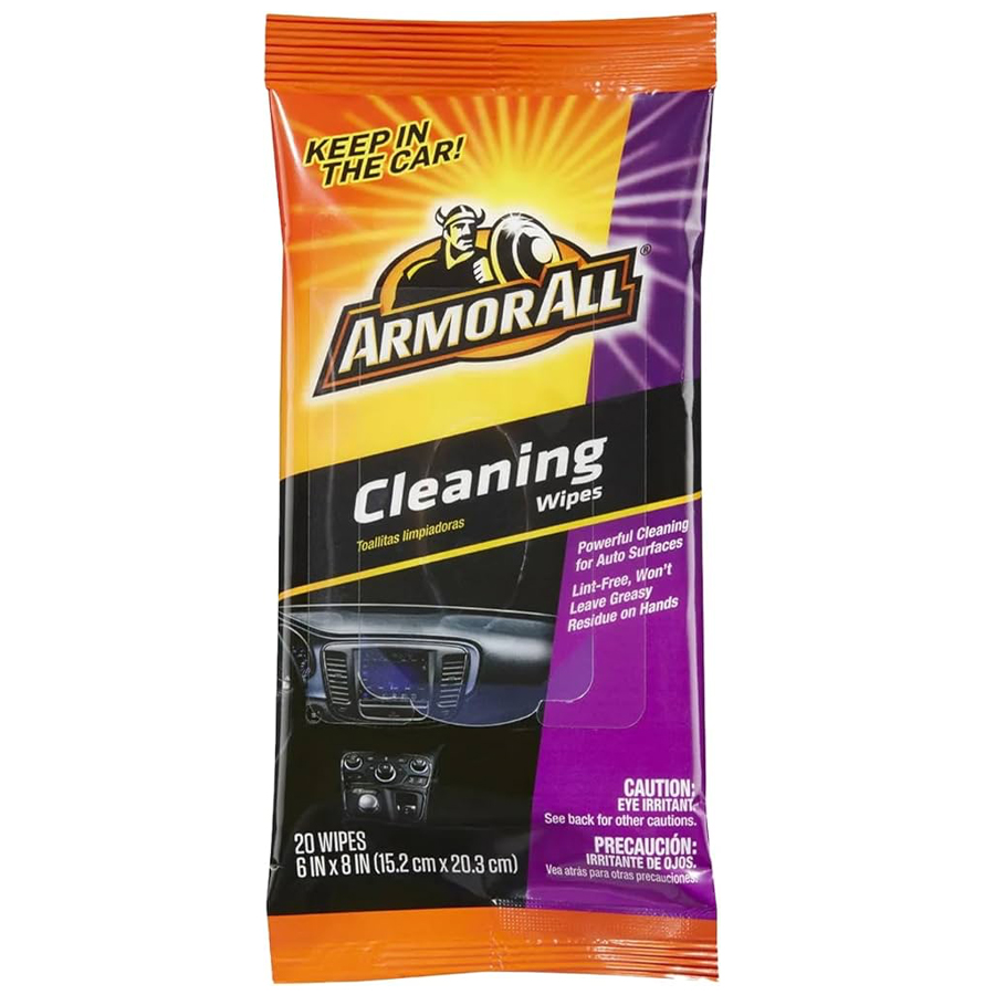 ARMOR ALL CLEANING WIPES 20 CT