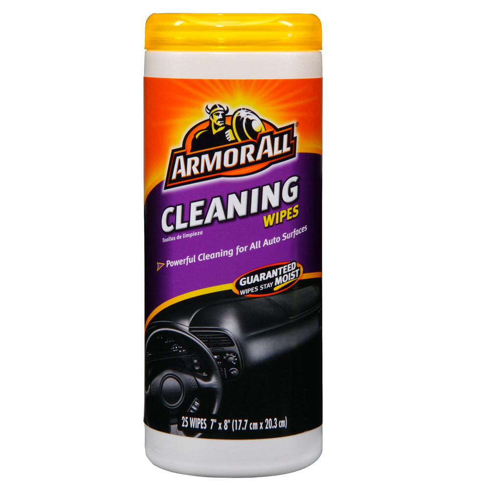 ARMOR ALL CLEANING WIPES 25 CT ORANGE