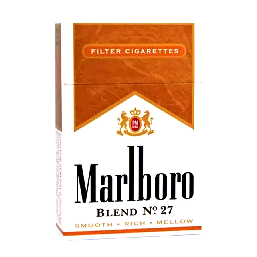 MARLBORO CIGARETTES 20 CT BLEND 27 BOX