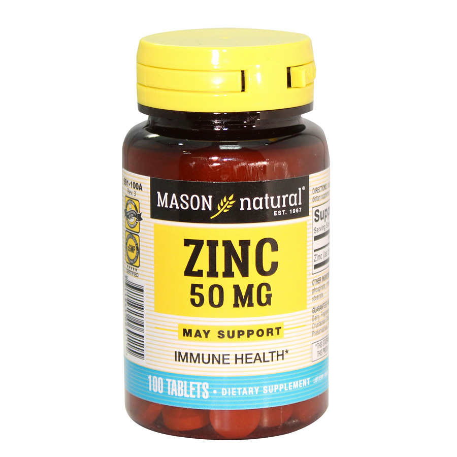 MASON ZINC 50 MG TABS