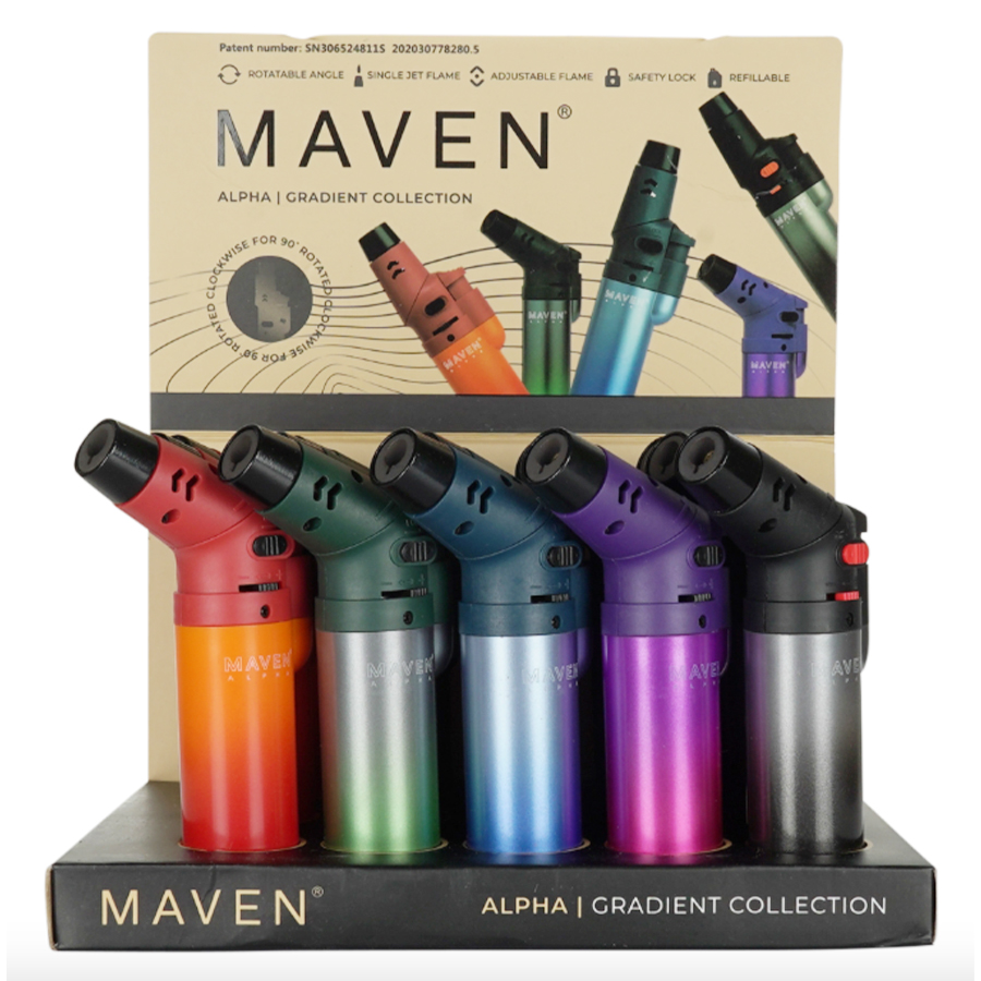 MAVEN TORCH LIGHTER 1 CT ALPHA 98-1169G