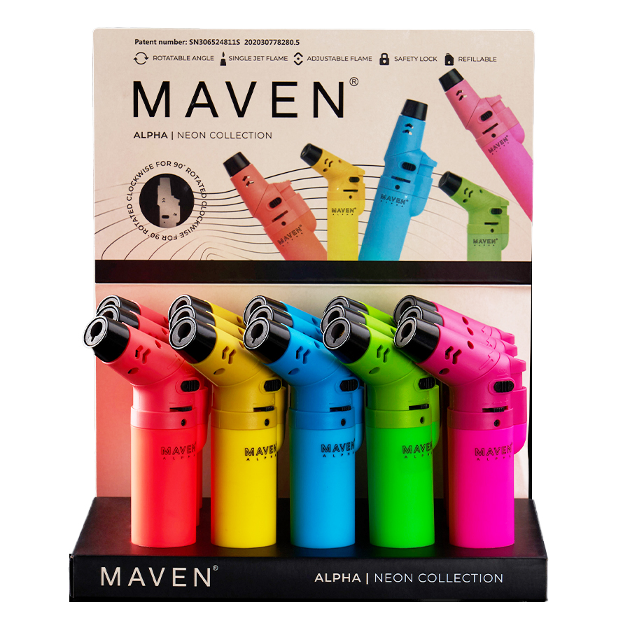 MAVEN TORCH LIGHTER 1 CT ALPHA 98-1169N