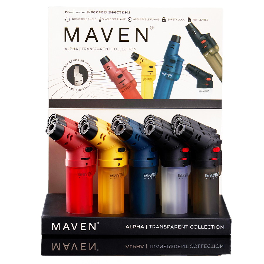 MAVEN TORCH LIGHTER 1 CT ALPHA 98-1169T