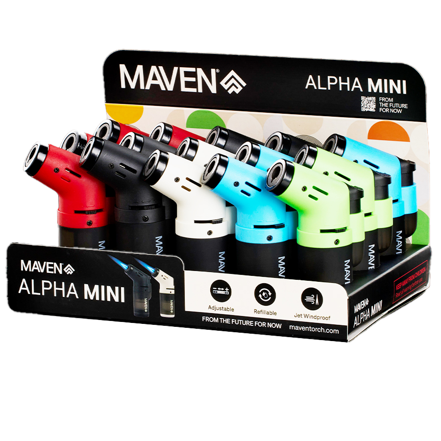 MAVEN TORCH LIGHTER 1 CT ALPHA-MINI 98-1175T