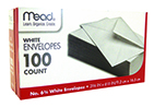 MEAD ENVELOPES 100 CT WHITE(USA)