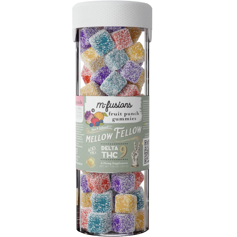 MELLOW FELLOW EDIBLES DELTA 9 800 MG FRUIT PUNCH MFUSIONS