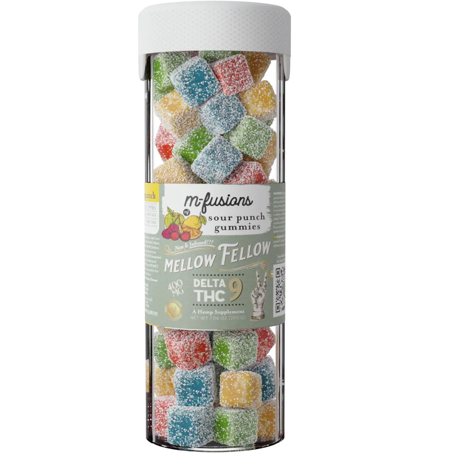 MELLOW FELLOW EDIBLES DELTA 9 800 MG SOUR PUNCH MFUSIONS