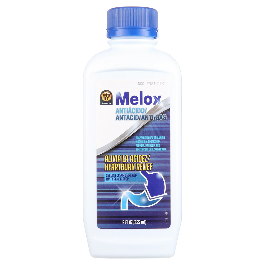 MELOX ANTACID / ANTI-GAS 12 OZ