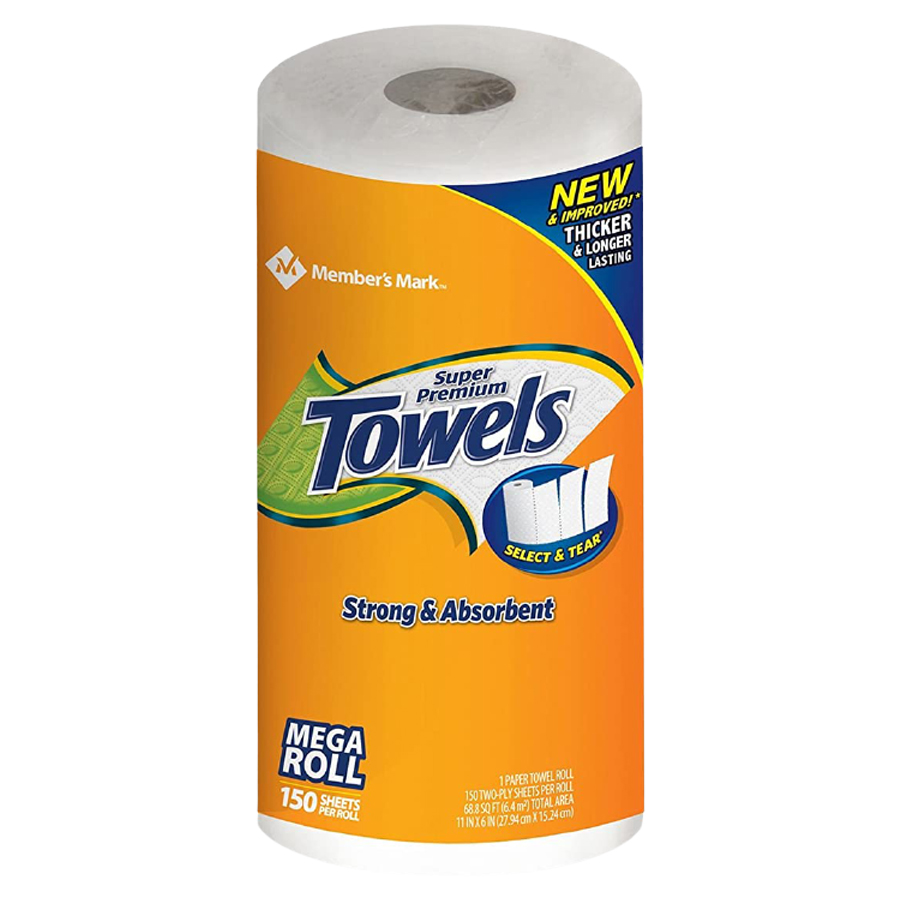 MEMBER'S MARK PAPER TOWELS 150 SHEETS