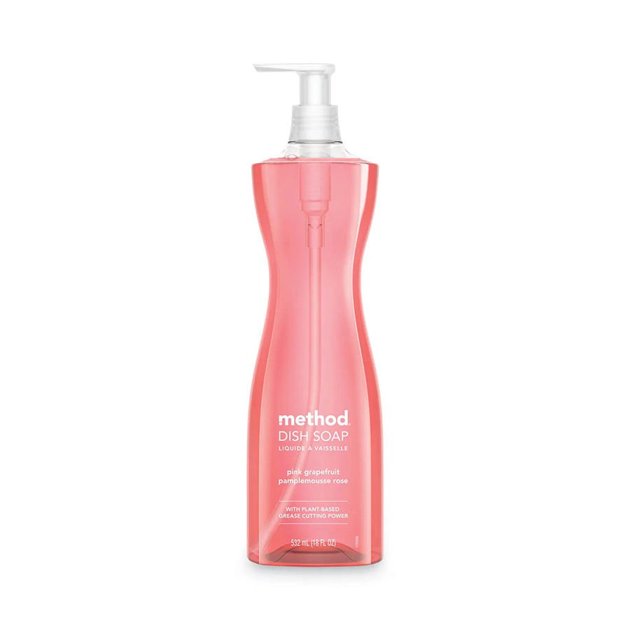 METHOD DISH LIQUID 18 OZ PINK GRAPEFRUIT WITH PUMP