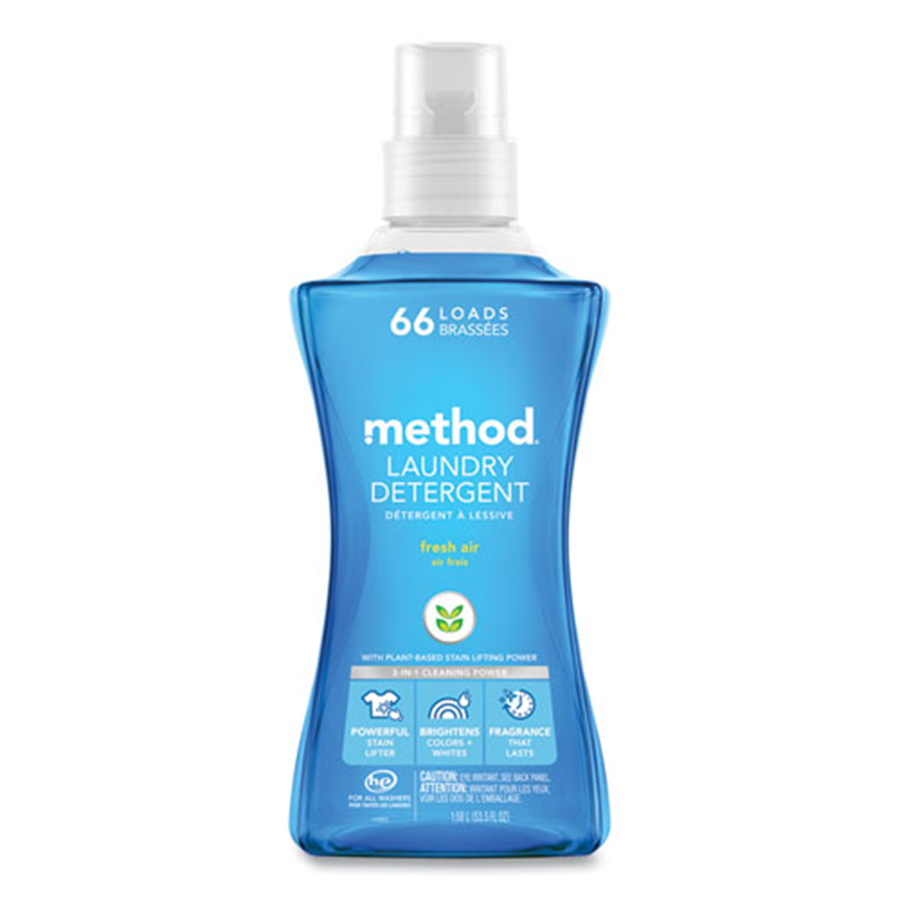 METHOD LAUNDRY DETERGENT 53.5 OZ FRESH AIR 66 LOADS