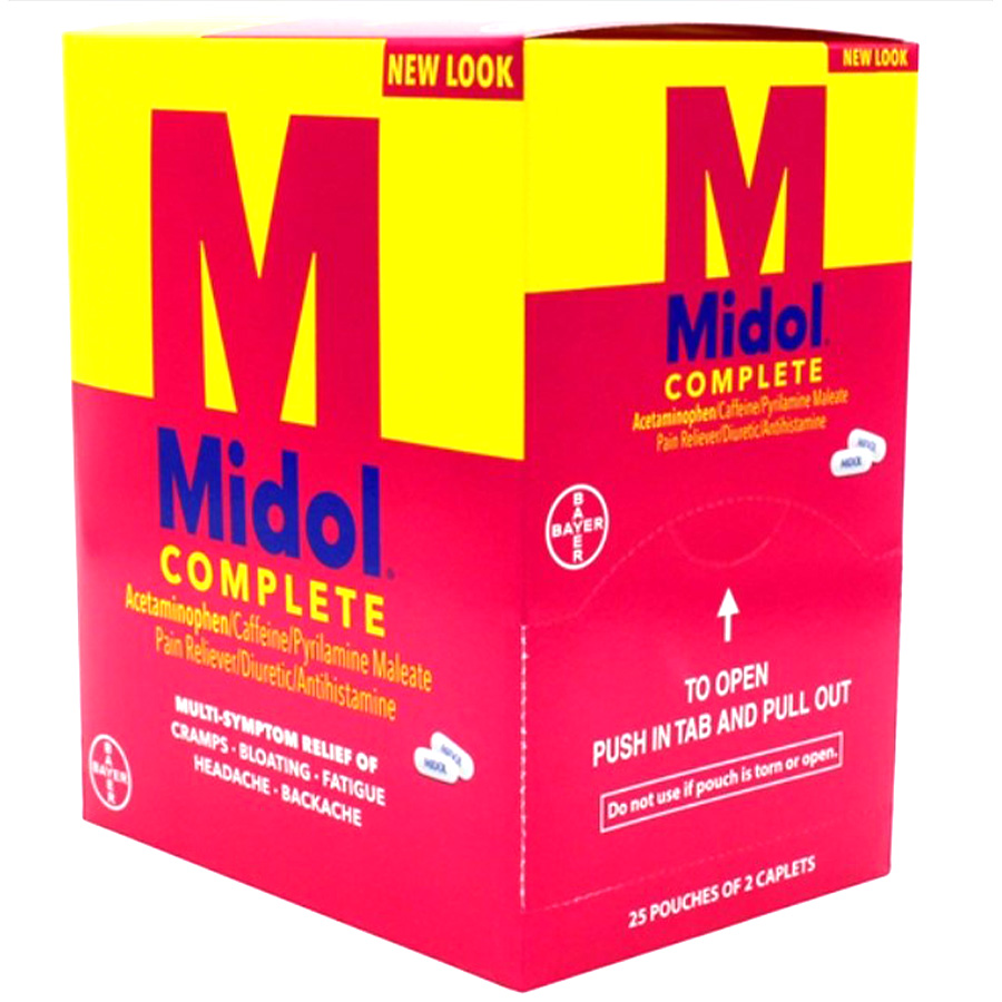 MIDOL CAPLETS 2 CT BOX