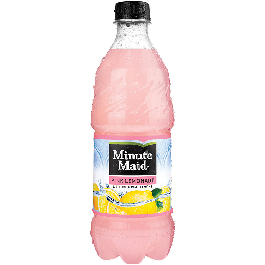 MINUTE MAID LEMONADE 20 OZ PINK