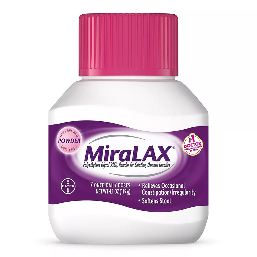 MIRALAX CONSTIPATION RELIEF POWDER 4.1 OZ