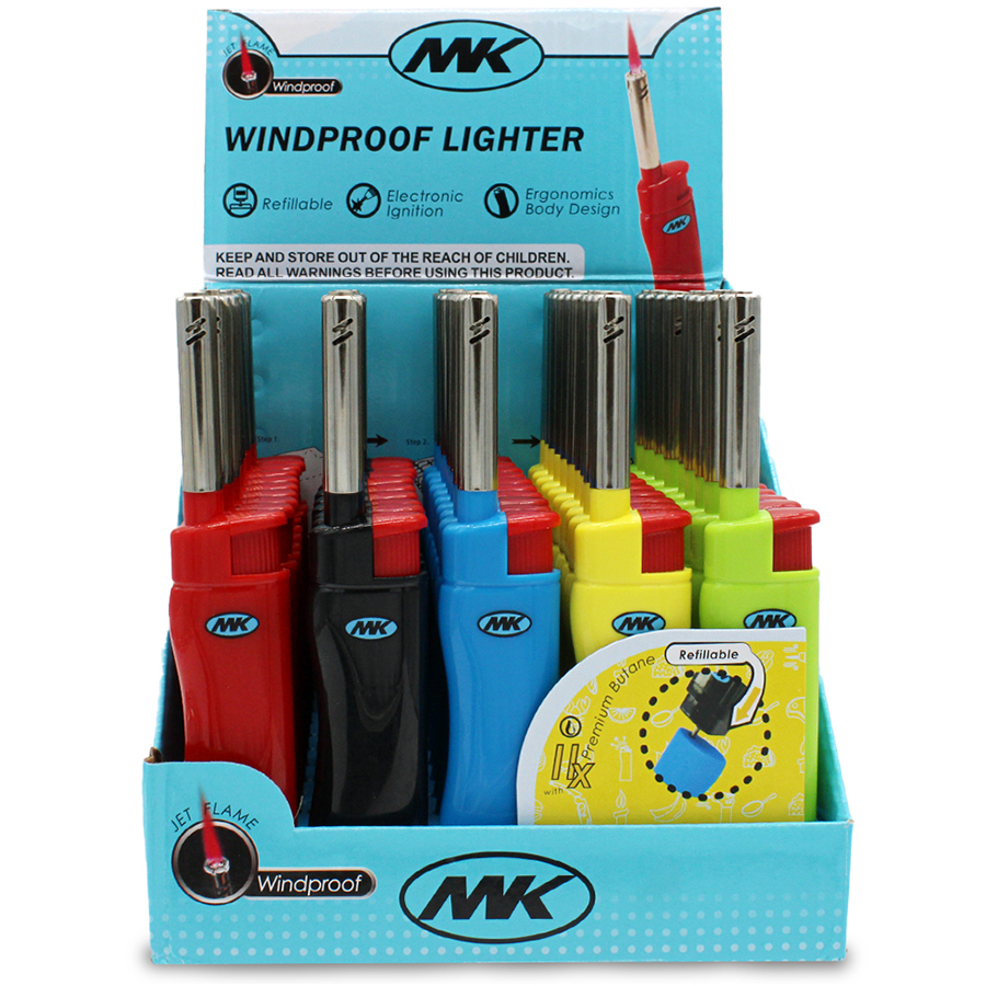 MK CANDLE LIGHTER 1 CT WINDPROOF ZY-3BL