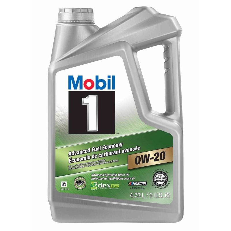 MOBIL 1 5 QT 0W-20 ADVANCED FUEL ECONOMY FULL SYNTHETIC