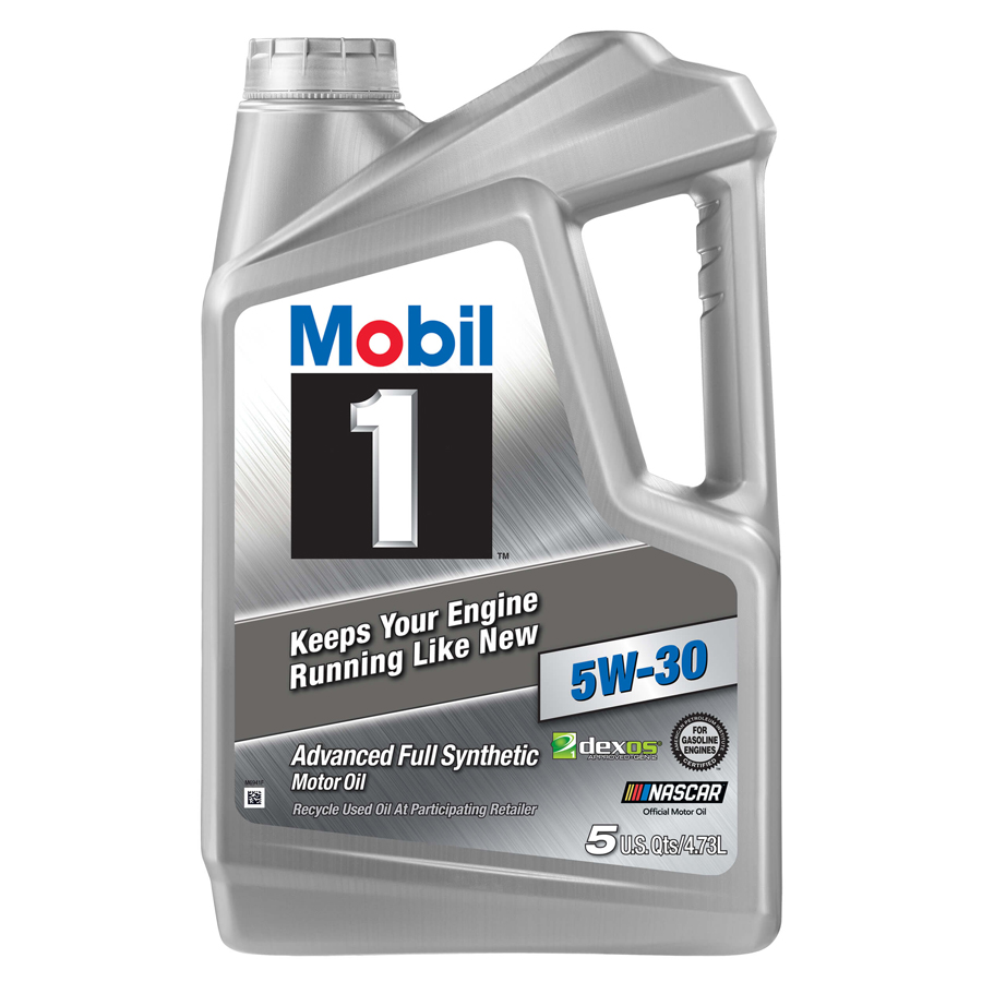 MOBIL 1 MOTOR OIL 5 QT 5W-30 ADVANCED FULL SYNTHETIC