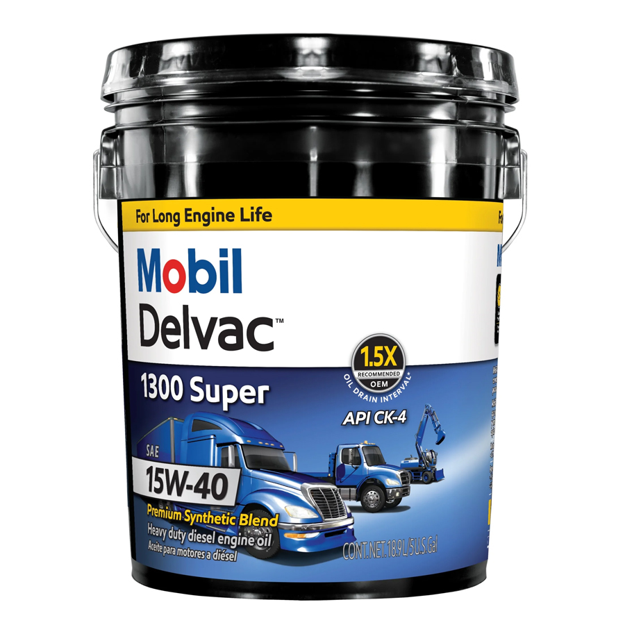 MOBIL DELVAC 1300 5 GL SUPER 15W-40 BUCKET