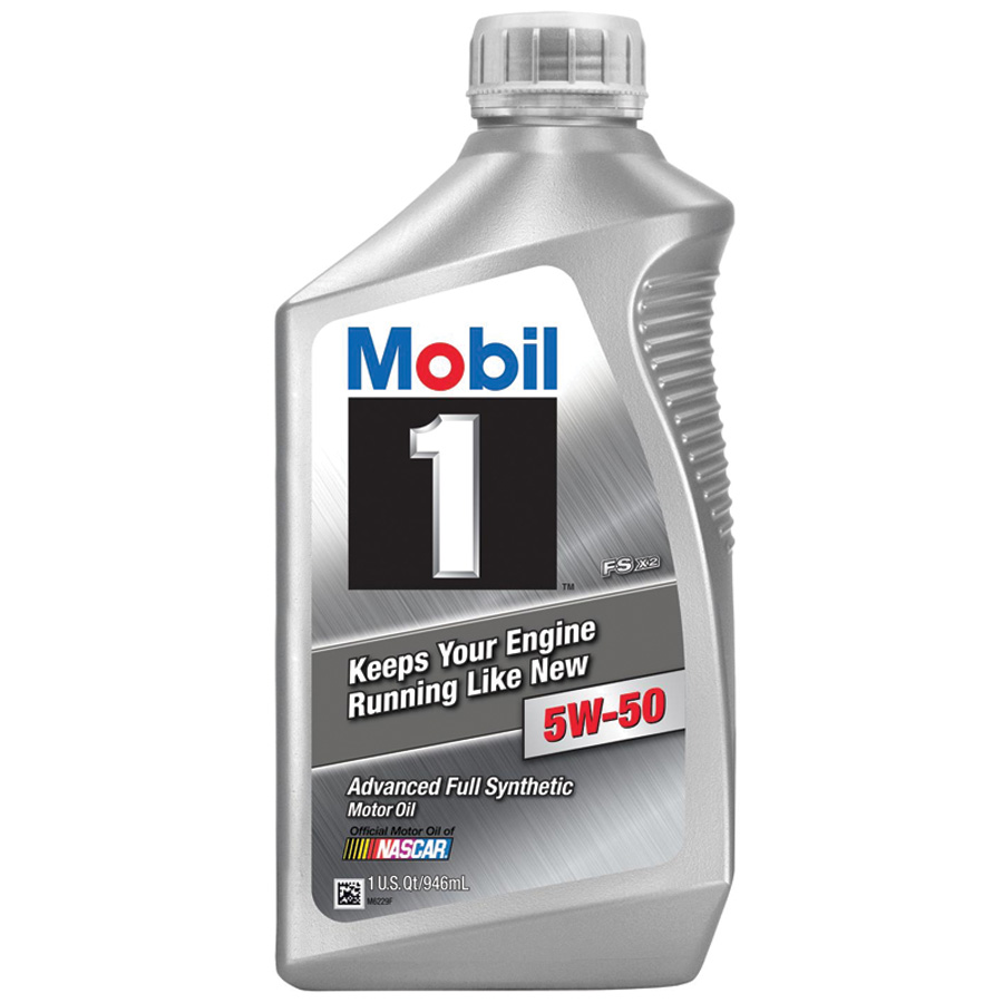 MOBIL FULL SYNTHETIC SAE 1 QT 5W-50 CASE