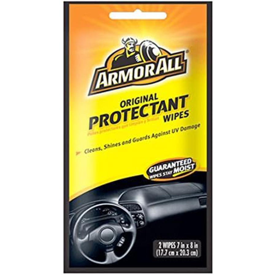ARMOR ALL PROTECTANT WIPES 2 CT ORIGINAL