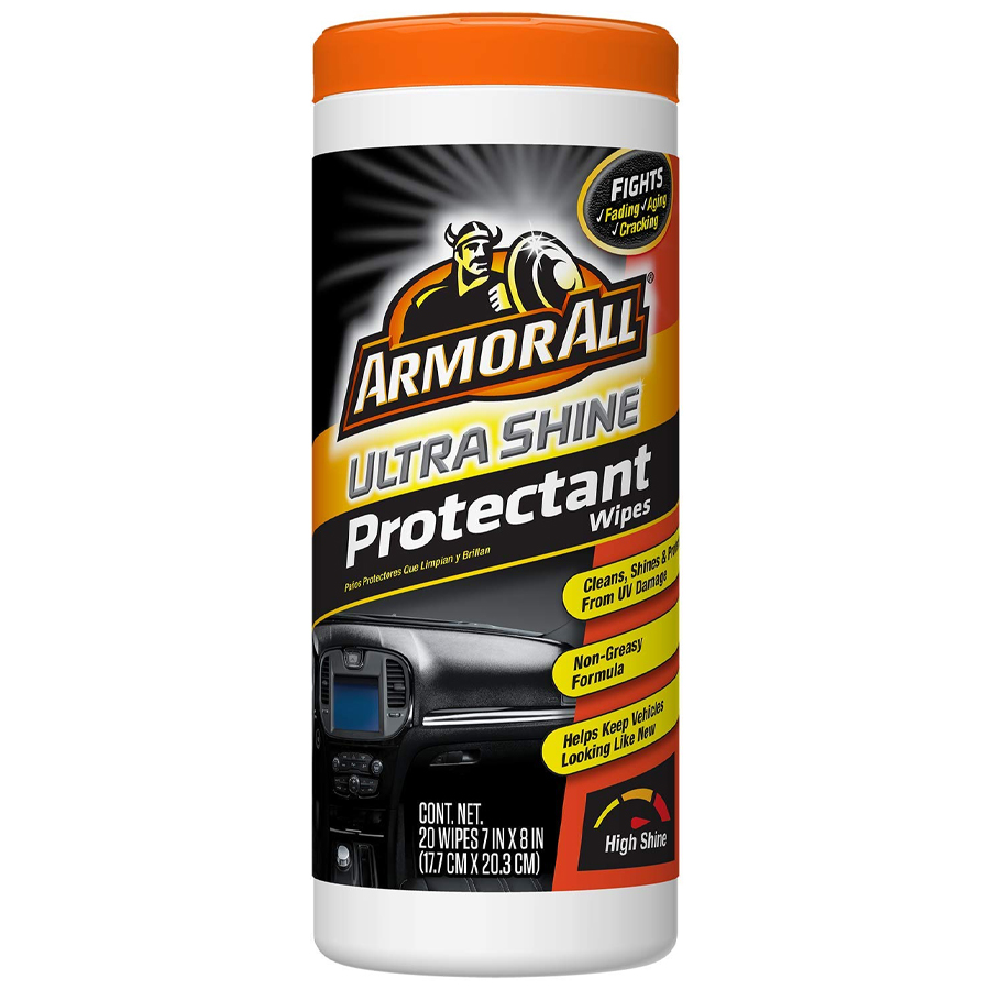 ARMOR ALL PROTECTANT WIPES 20 CT ULTRA SHINE