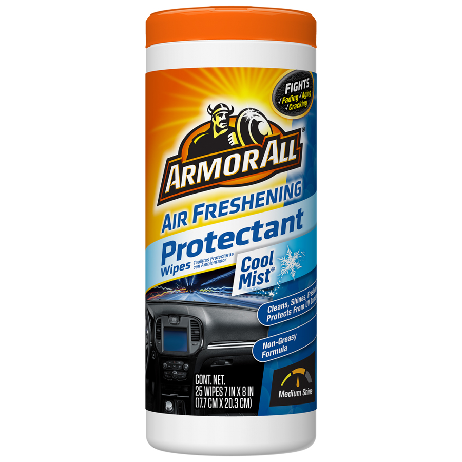 ARMOR ALL PROTECTANT WIPES 25 CT MIST SCENT
