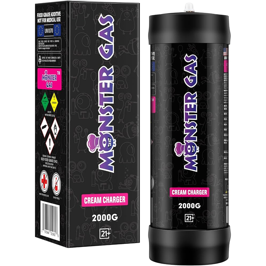 MONSTER GAS 2000 G 2PC/CS FOR FOOD PREPRATION ONLY