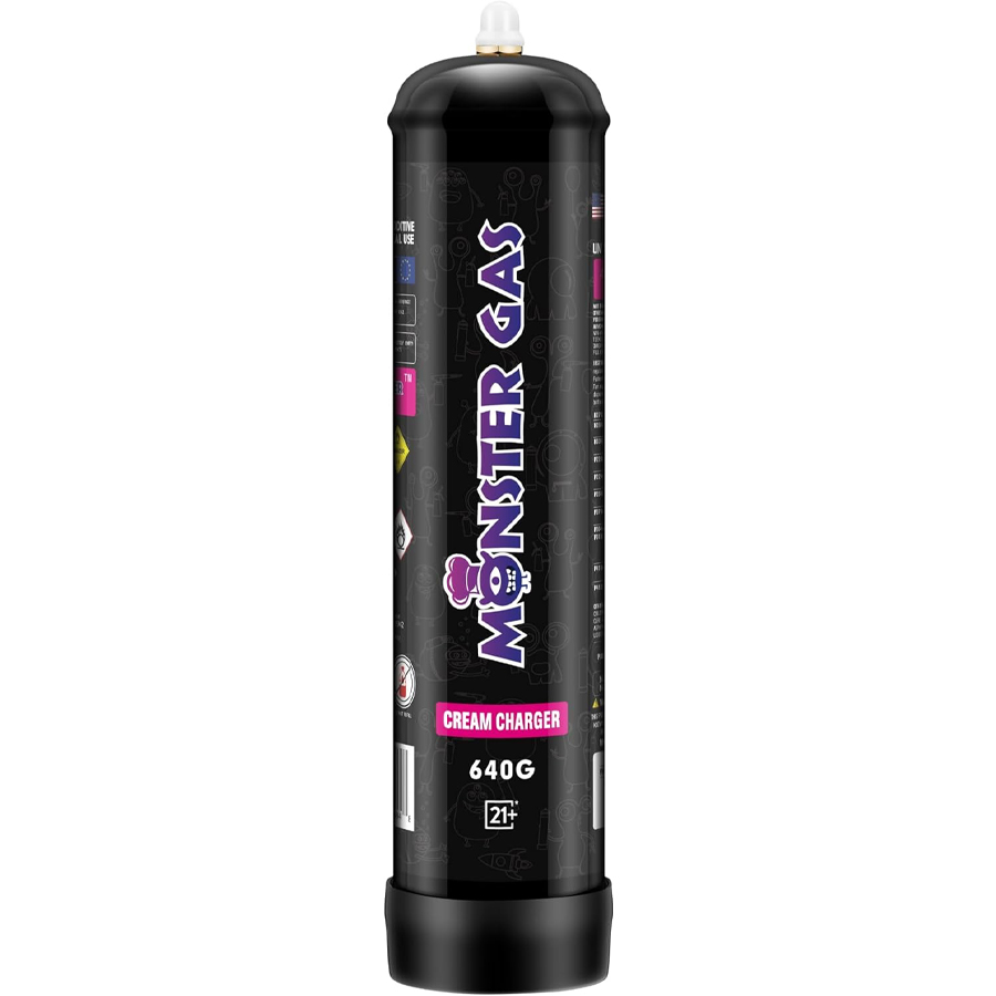 MONSTER GAS 640G 6PK/CS FOR FOOD PREPRATION ONLY