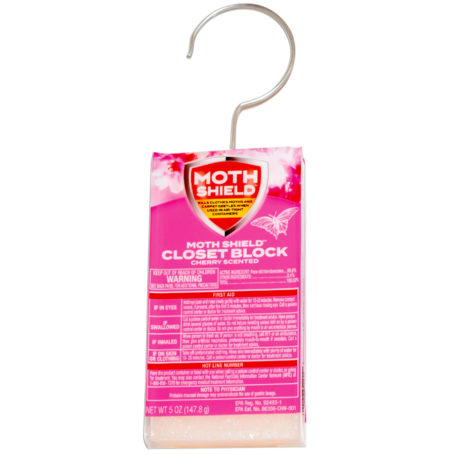 MOTH SHIELD MOTH BALLS 5 OZ CHERRY