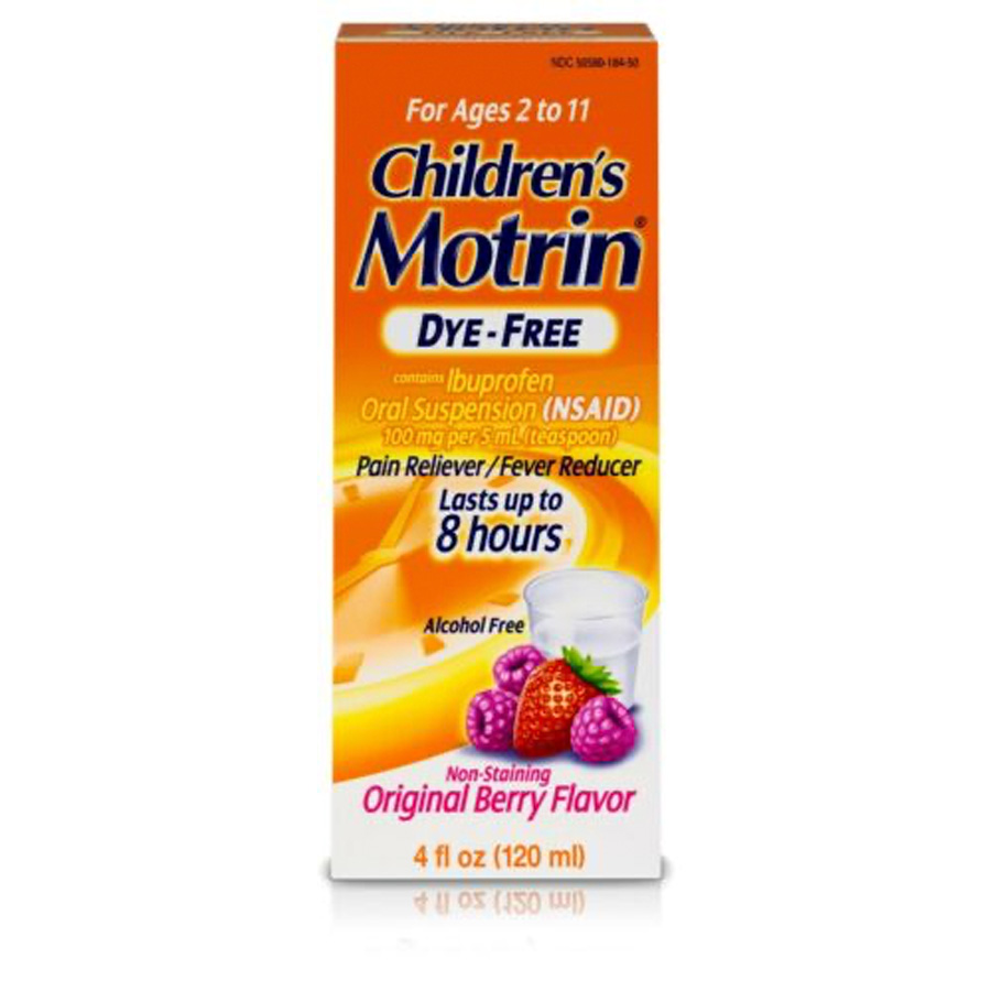 MOTRIN CHILDREN LIQ 4 OZ BERRY