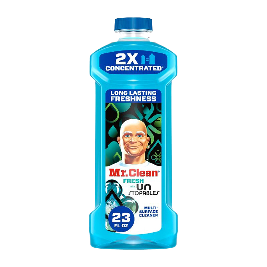 MR. CLEAN ALL PURPOSE CLEANER 23 OZ FRESH WITH UN STOPABLES 2X