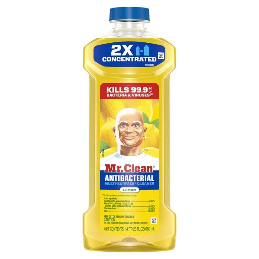 MR. CLEAN ALL PURPOSE CLEANER 23 OZ LEMON ANTIBACTERIAL