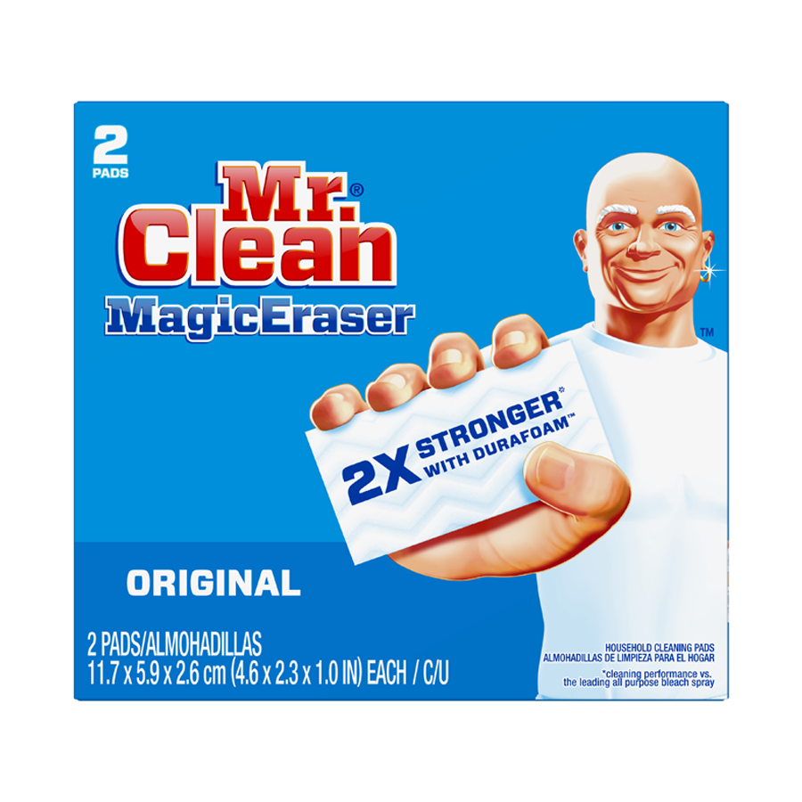 MR. CLEAN MAGIC ERASER 2 PADS EXTRA DOUBLE