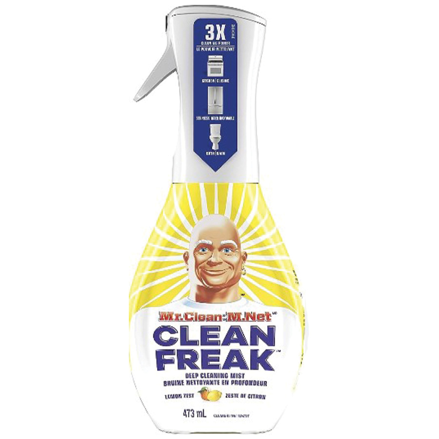 MR. CLEAN MULTI SURFACE CLEANER 16 OZ FREAK STARTER KIT MIST LEMON ZEST
