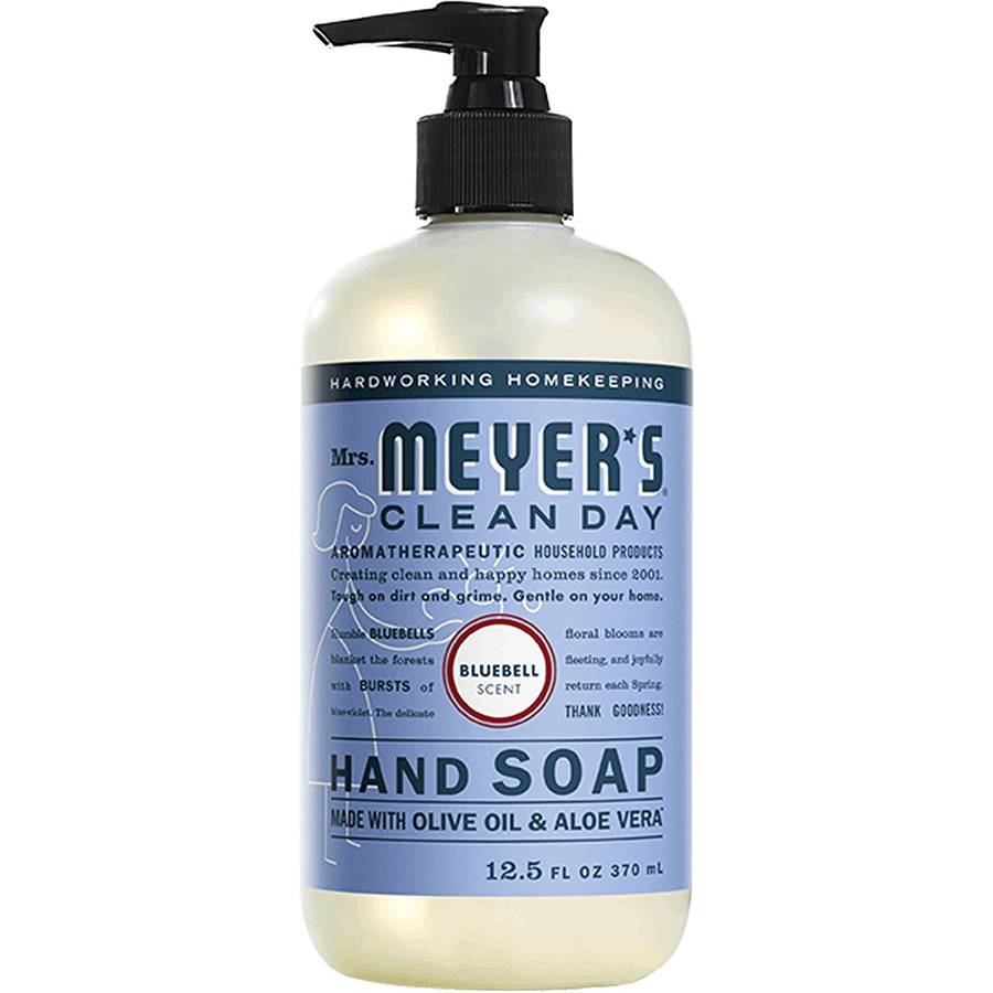 MRS. MEYER'S HANDWASH 12.5 OZ BLUEBELL