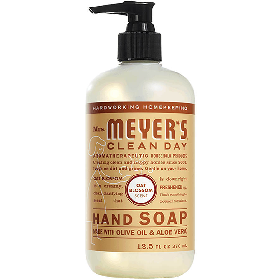 MRS. MEYER'S HANDWASH 12.5Z OAT BLOSSOM