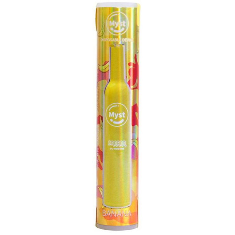 MYST SALT DISPOSABLE VAPE 10 CT BANANA 5%